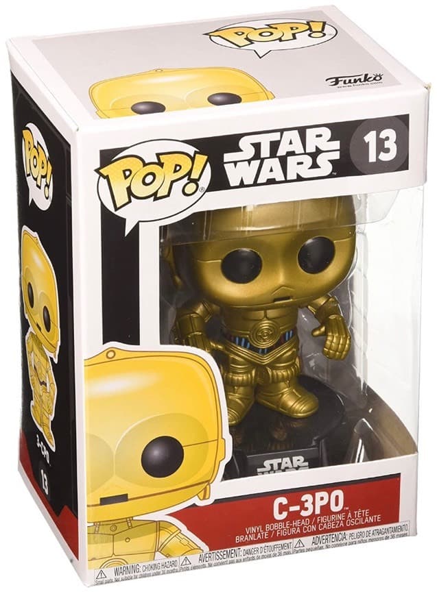 Fashion Star Wars C-3PO Pop! Vinyl Figure Bobblehead | Pop In A Box US