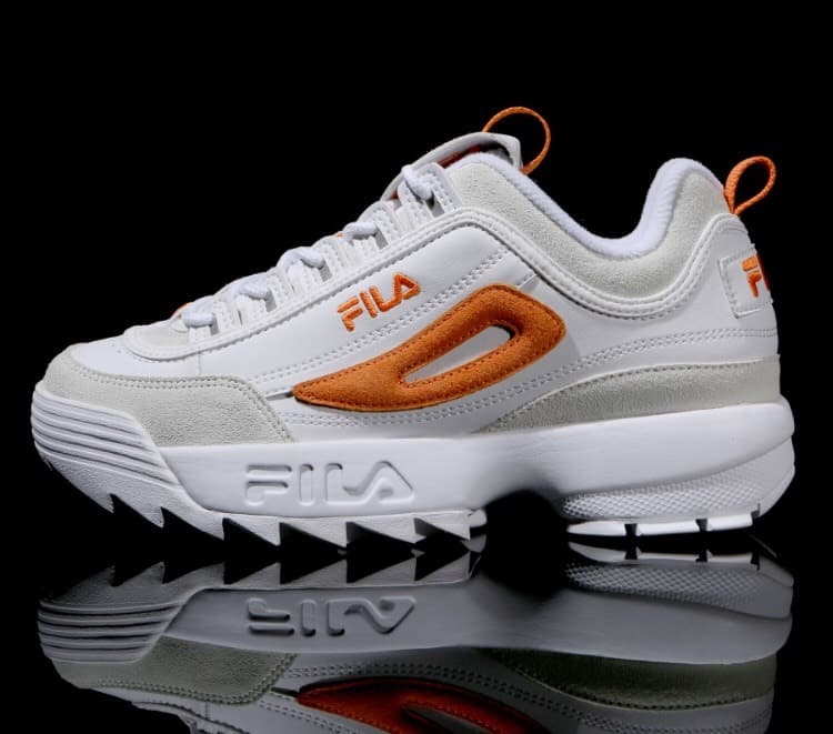 Product FILA Disruptor II 2 punto naranja y blanco