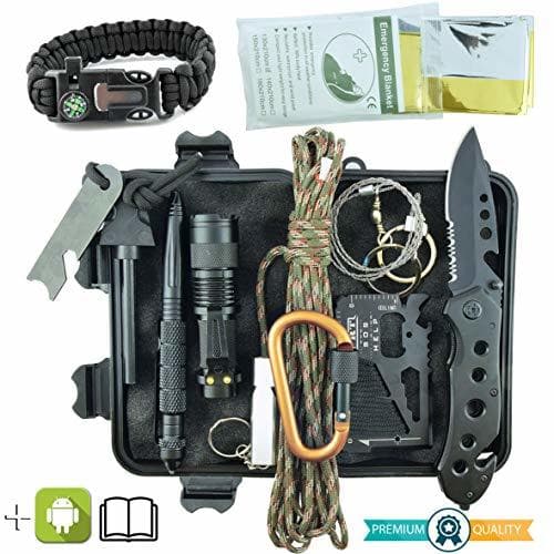 Producto Kit de Supervivencia Militar Profesional de Tercera Generación Emergencia Montaña Excursión Senderismo