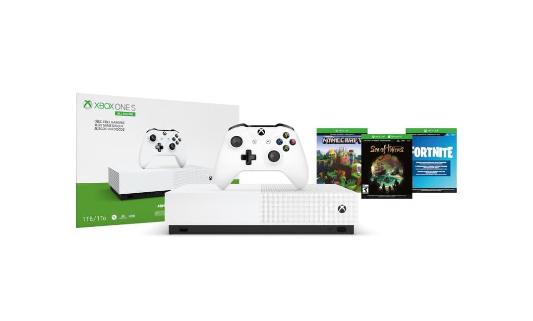 Electronic Microsoft - Xbox One S 1 TB All-Digital Edition, Fortnite