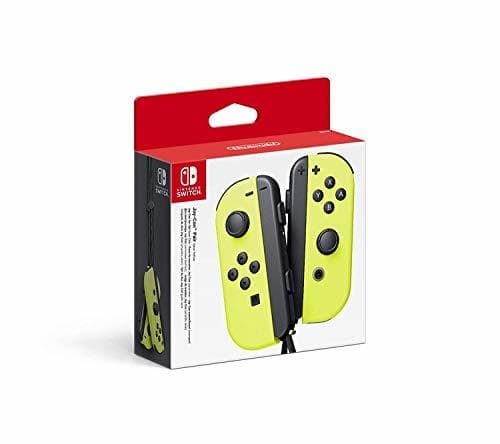 Electrónica Nintendo - Set De Dos Mandos Joy-Con Izquierda Y Derecha, Color Amarillo