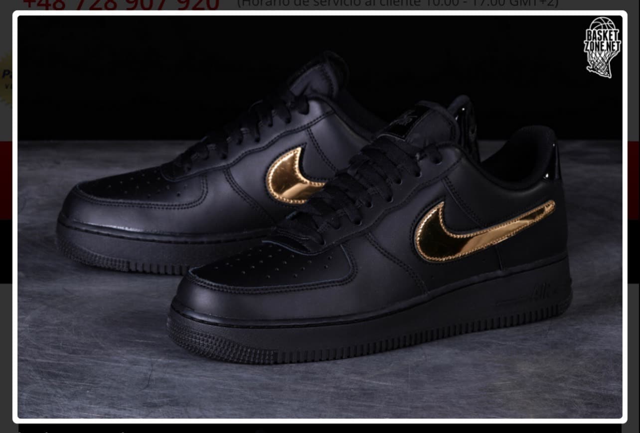 Producto NIKE AIR FORCE 1 '07 LV8 BLACK