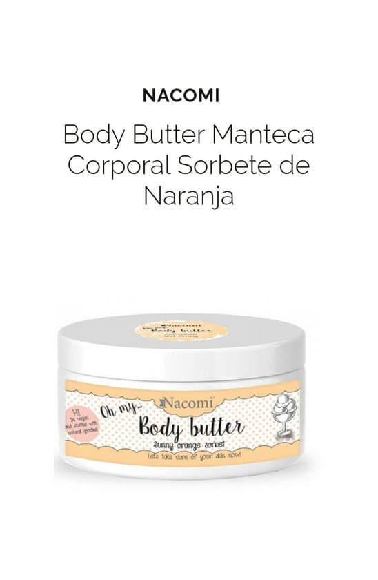 Product Body butter manteca corporal sorbete naranja