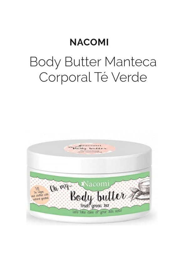 Product Body butter  manteca corporal de te verde