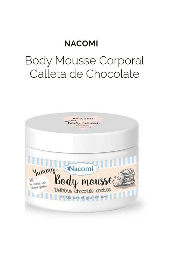 Product Body mousse corporal galleta de chocolate