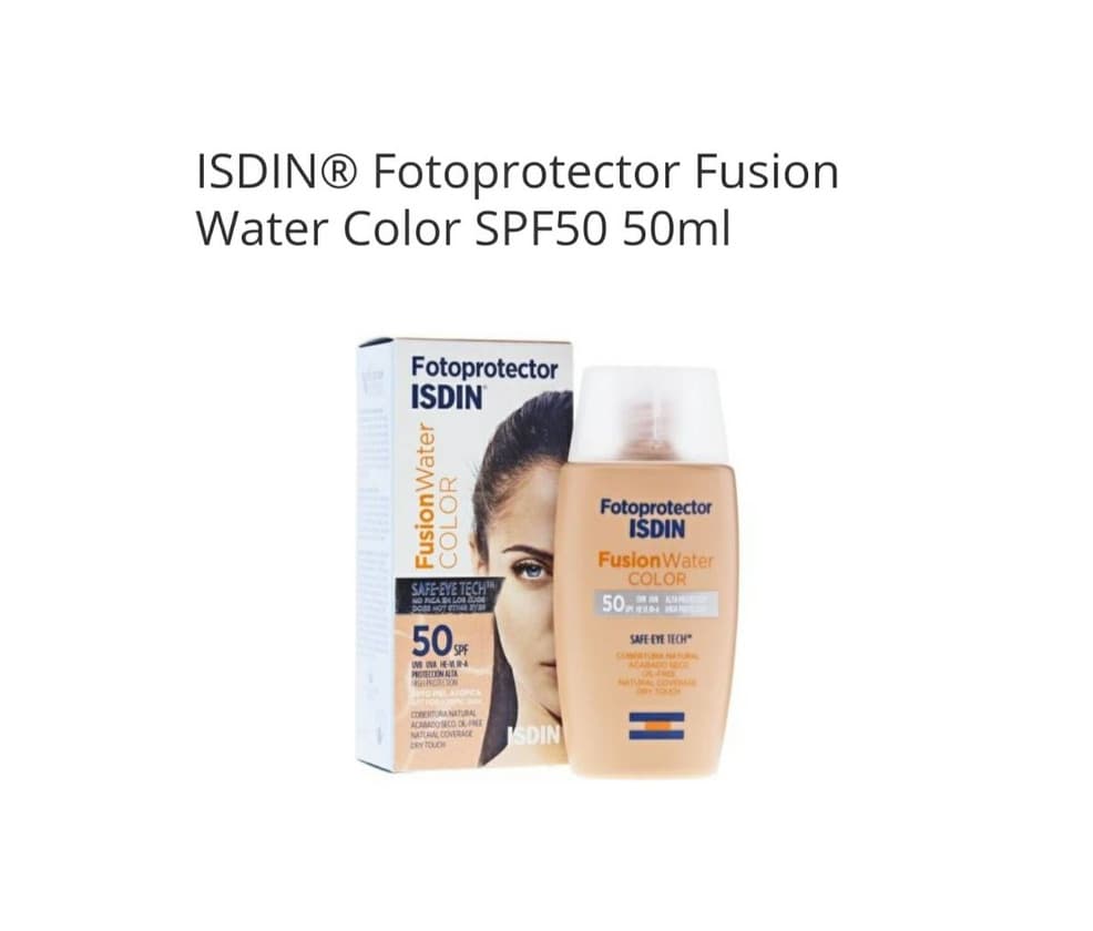 Product ISDIN fotoprotector  fusión water color SPF 50