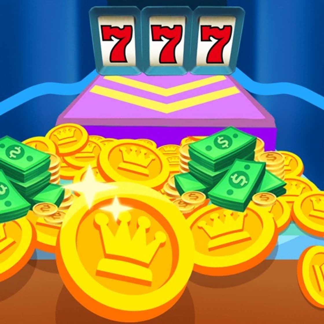 App Coin Pusher - Lucky Game