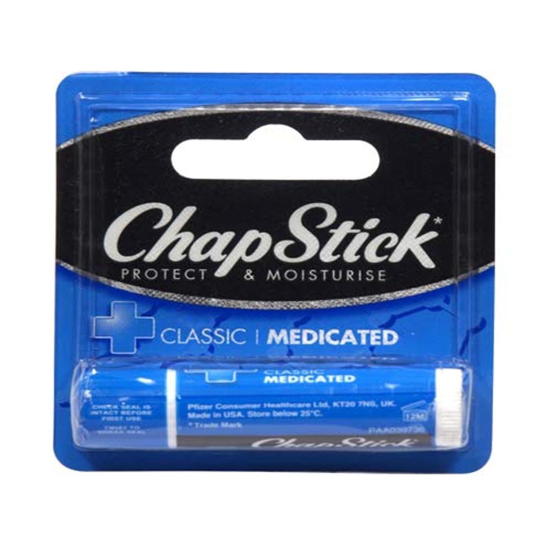 Product Chapstic Chapstick bálsamo labial clásico medicado para proteger los labios secos