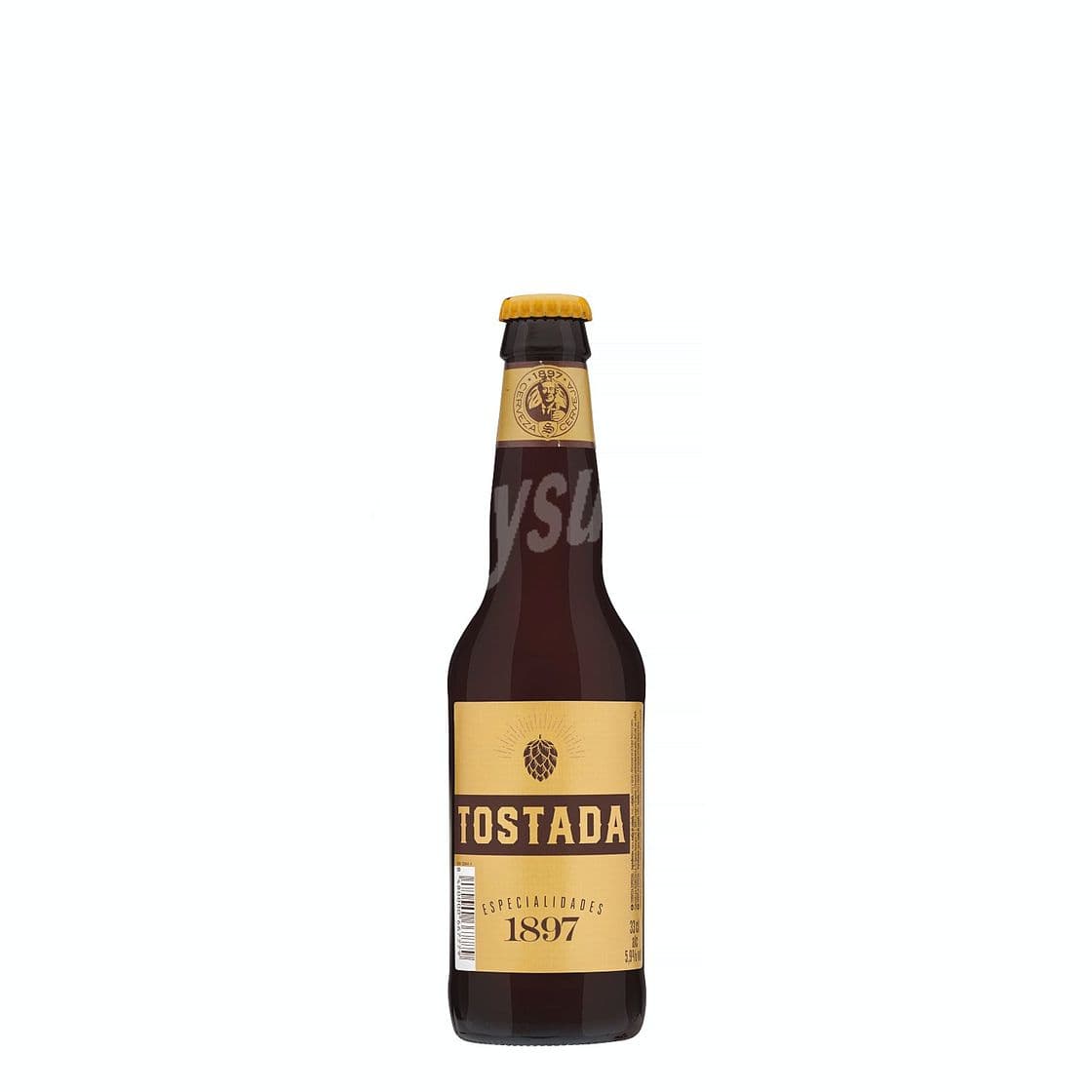 Producto  Cerveza Tostada Botellín 33 cl 1897