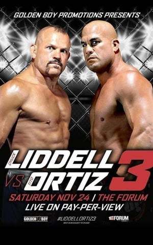 Película Golden Boy MMA Liddell vs Ortiz 3