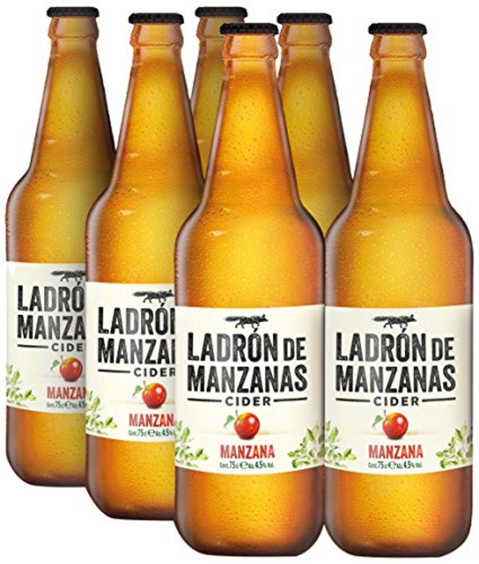 Product Ladrón de Manzanas Cider Manzana - Caja de 6 Botellas x 750