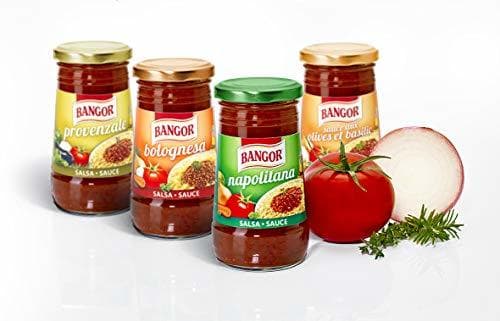 Product SALSAS PARA PASTA COMBINADAS 4 SABORES CAJA 12 UDS