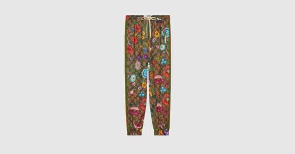 Moda GG Flora Print Jogging Pant | GUCCI® International