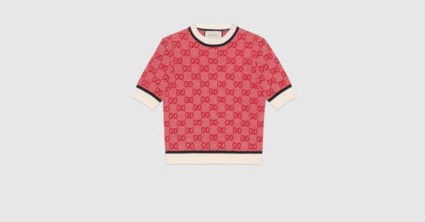 Moda Red GG Knit Top | GUCCI® International