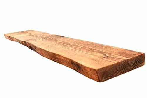 Producto Chill House Floating Shelves Waney/Live Edge - Estante Flotante rústico