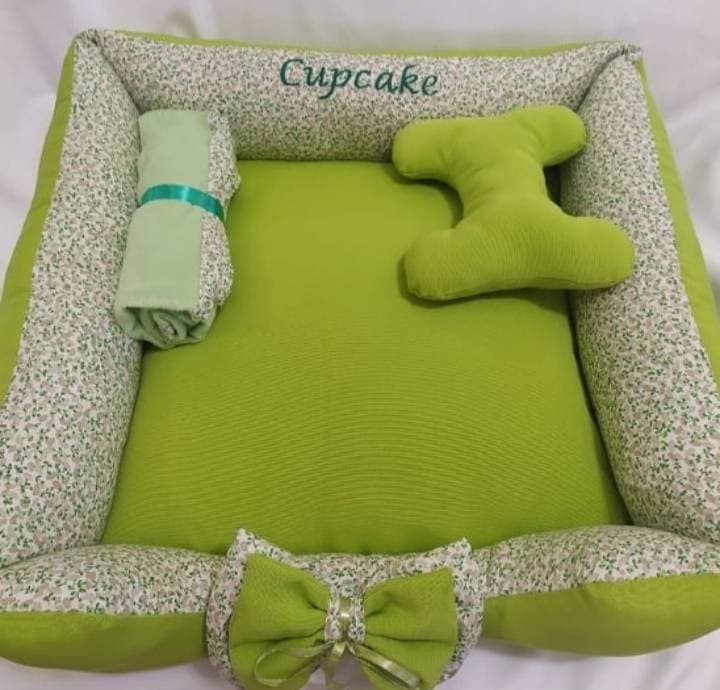 Product Cama para pet verde