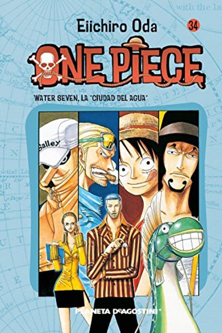 Book One Piece nº 34: Water Seven, "la Ciudad del Agua"