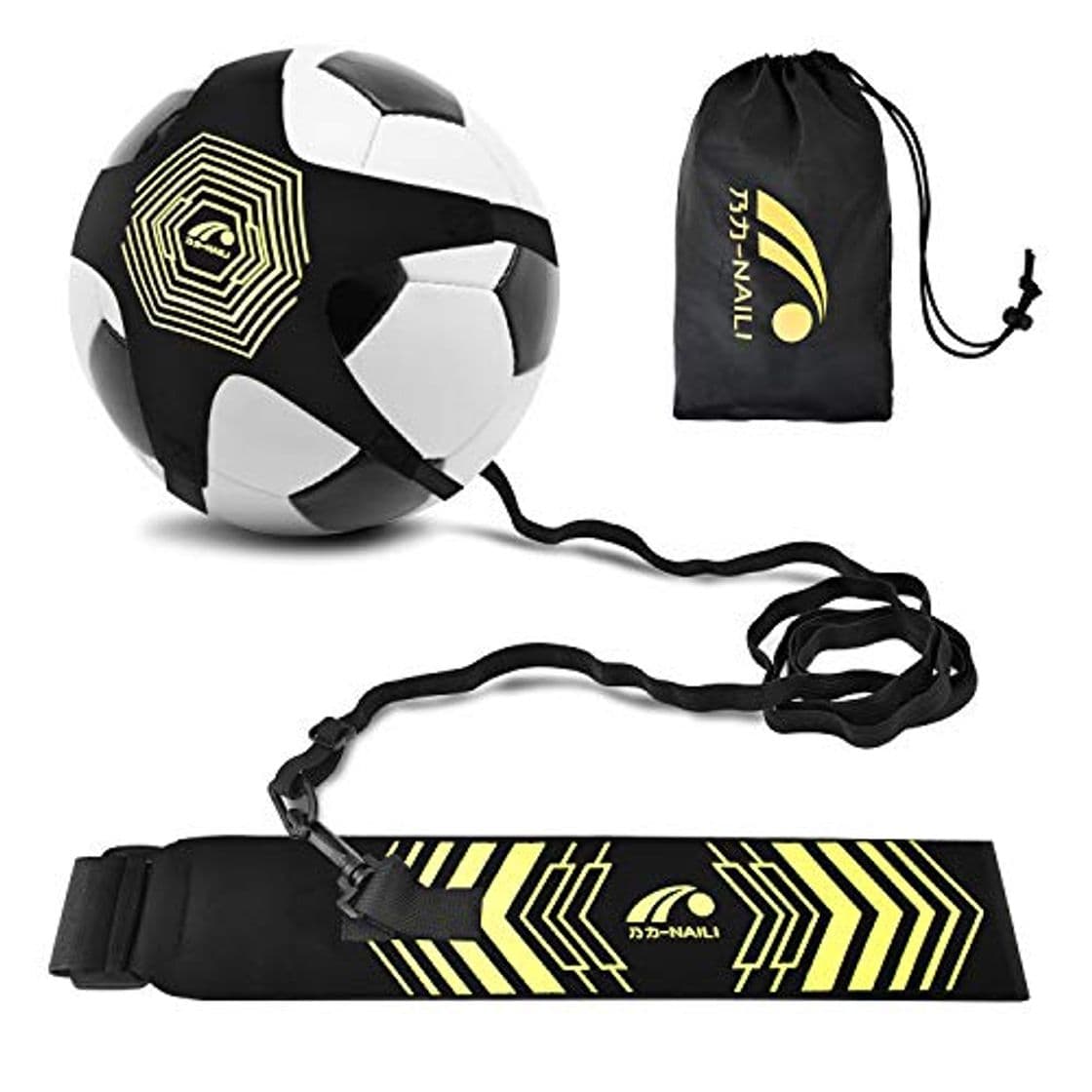 Producto BROTOU Fútbol Trainer, Football Trainer Banda,Football Kick Trainer Banda elástica para entrenamiento