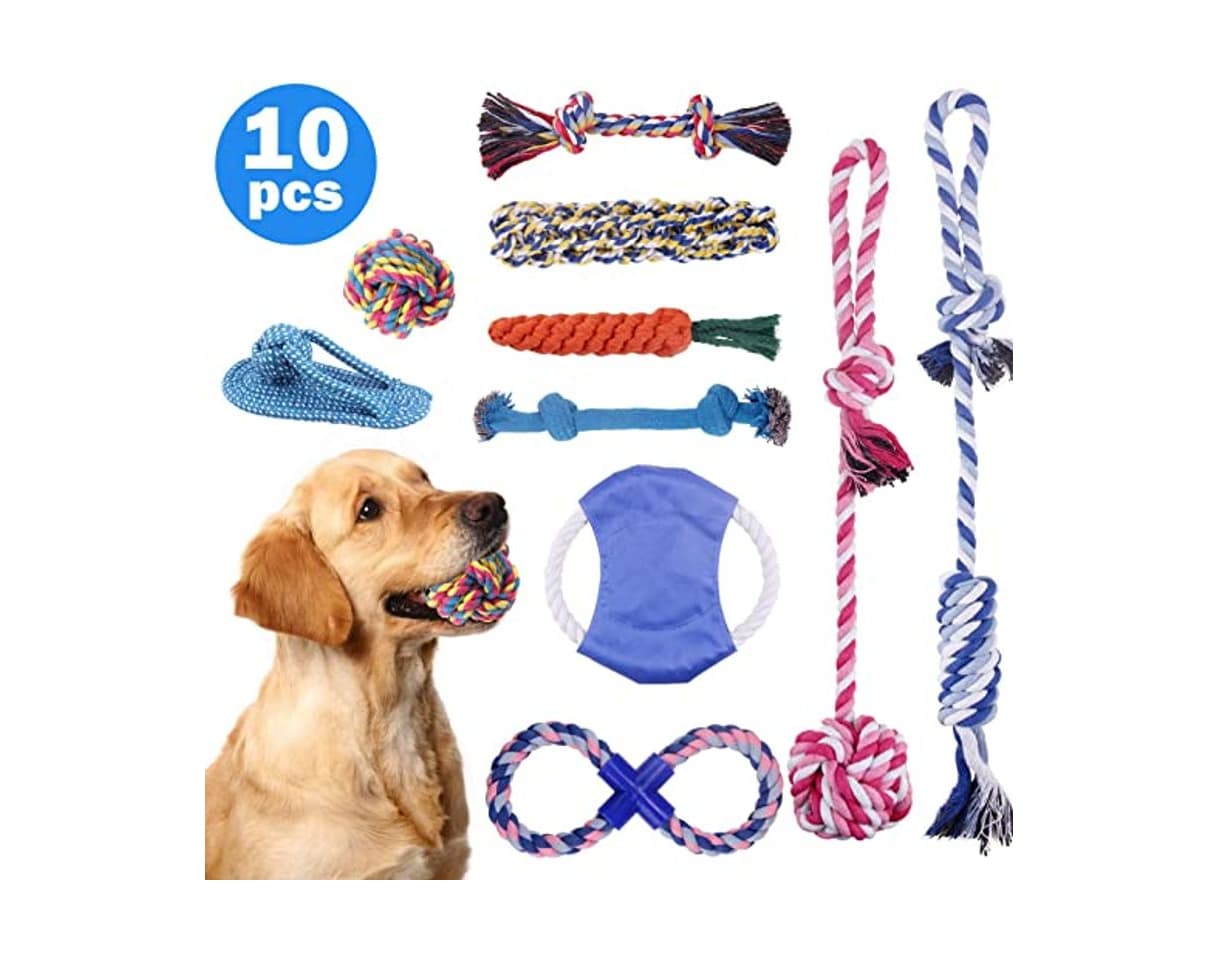 Producto Angelland Grupo de Juguetes para Perros Durable Masticable Cuerda Soledad Grupo de