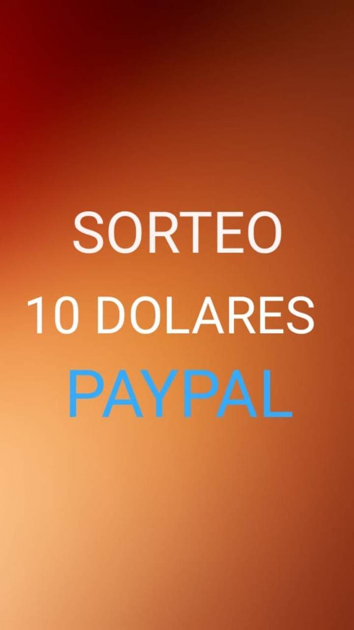 Fashion SORTEO 10 DOLARES POR PAYPAL