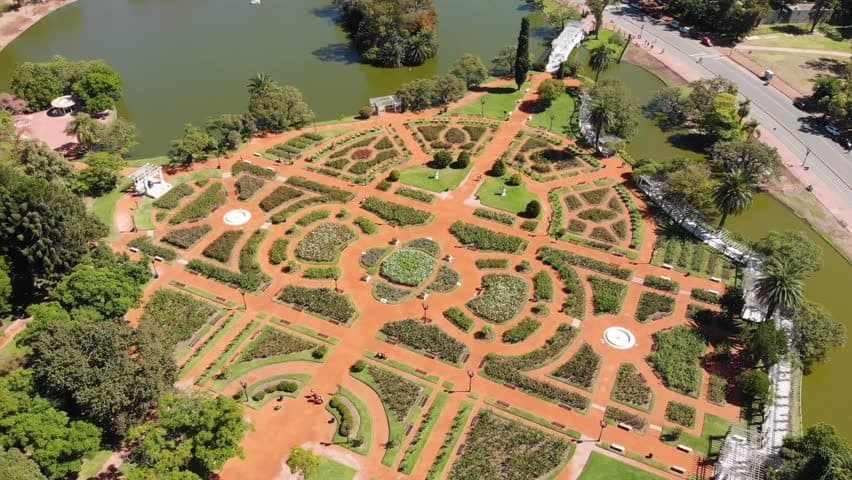 Lugar El Rosedal de Palermo