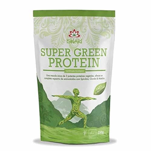 Producto Iswari Super Green Protein Superalimento 250Gr; Bio 1 Unidad 200 g