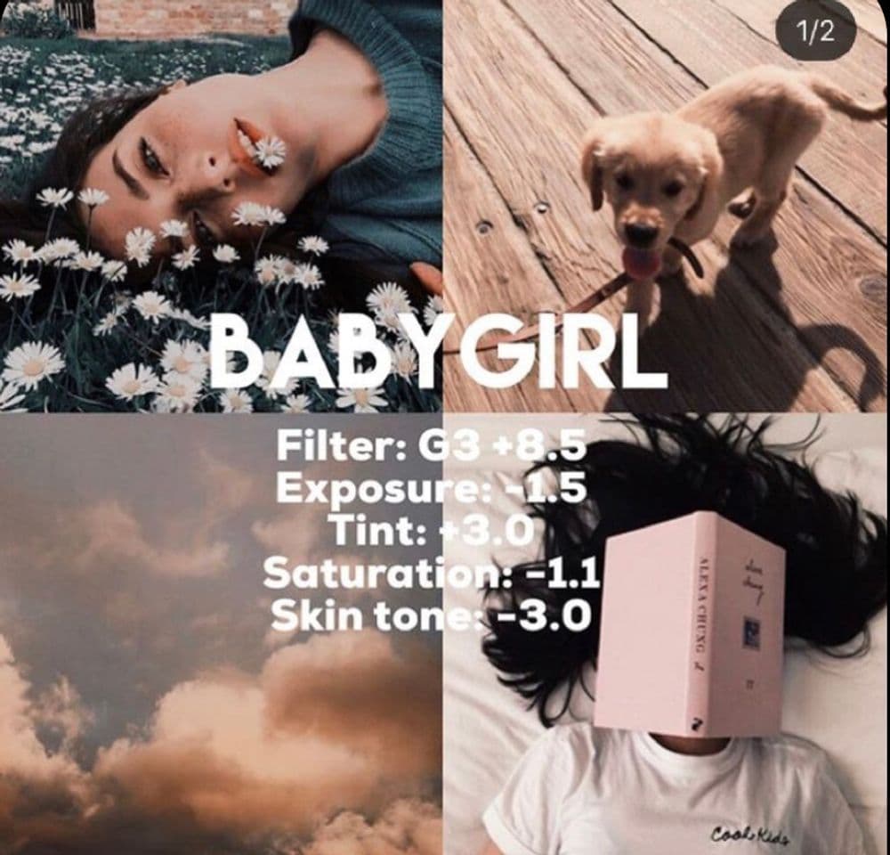 Moda Filtro Babygirl