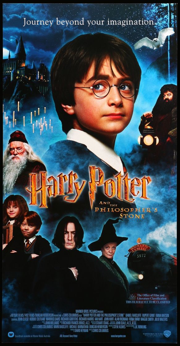 Película Harry Potter and the Philosopher's Stone