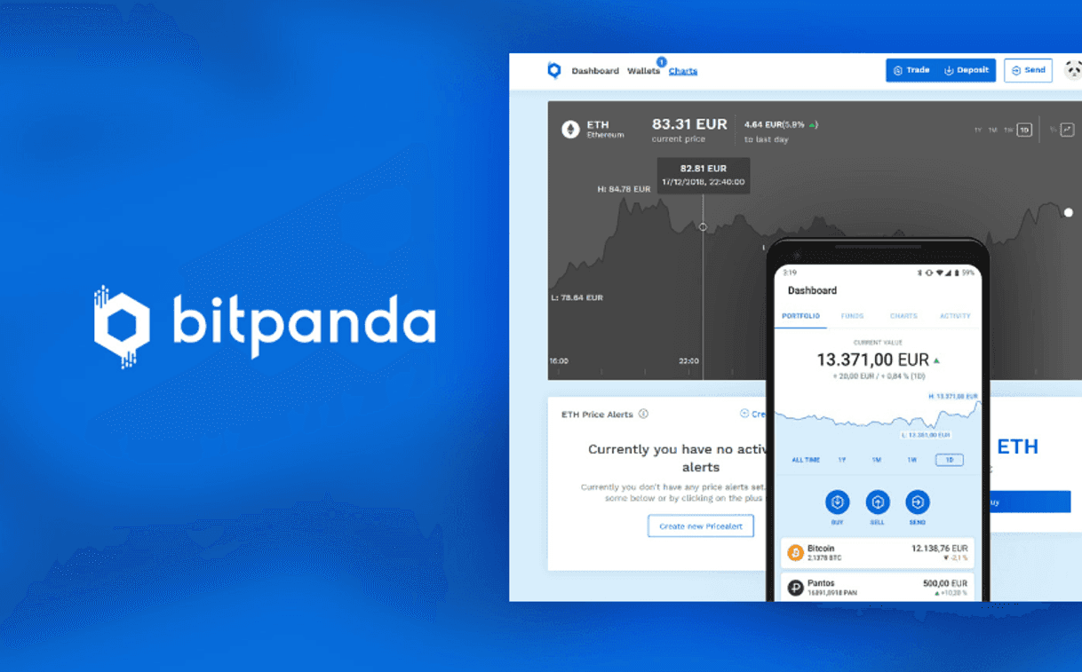 Moda Bitpanda criptomonedas