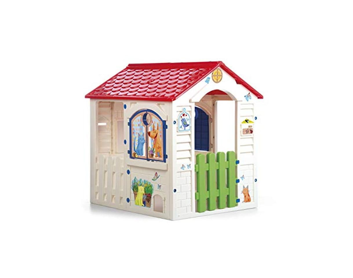 Product Chicos - Country Cottage Casita Infantil de Exterior, Color Beige con tejado