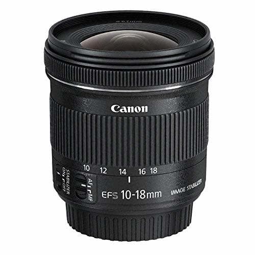 Electronic Canon EF-S 10-18 mm f:4.5-5.6 IS STM - Objetivo para Canon