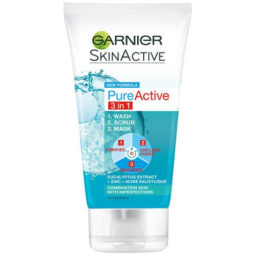 Fashion Garnier pure active 3 en 1