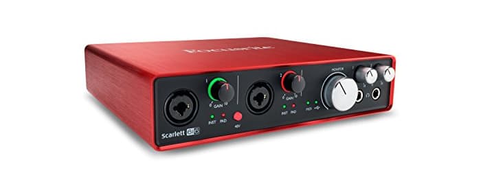 Electrónica Focusrite Scarlett 6i6 2nd Gen