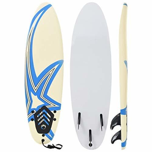 Producto vidaXL Tabla de Surf 170 cm Estrella Deporte Acuático Exterior Navegación Mar