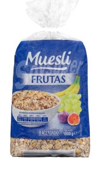 Moda MUESLI CON FRUTA