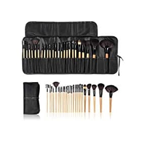 Belleza Anself - Set de brochas profesionales para maquillaje kit 24 piezas