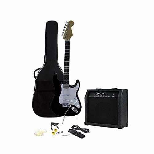 Producto Tamaño RockJam eléctrica llena Superkit guitarra con amplificador de guitarra