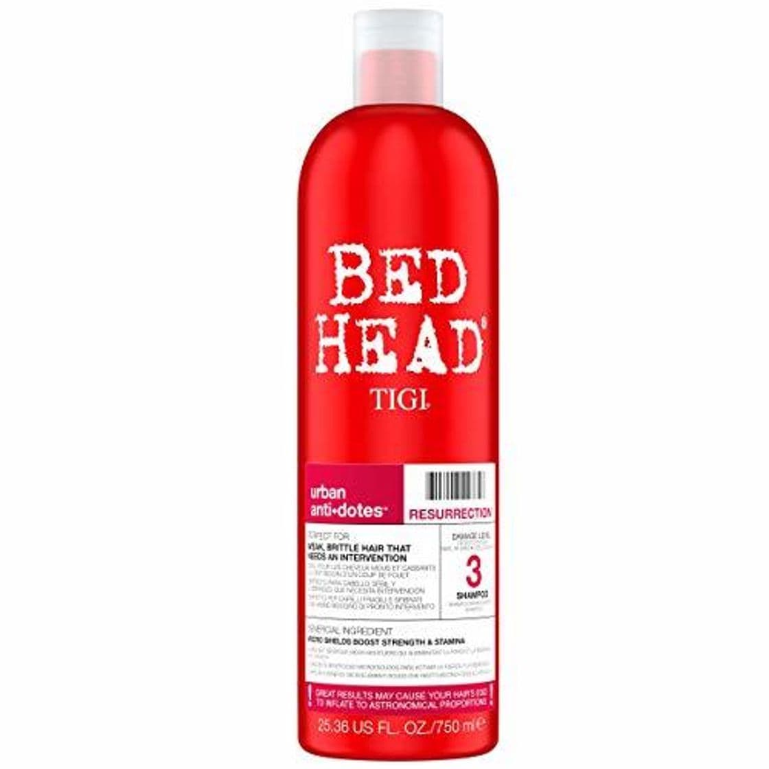 Beauty Bed Head by TIGI Champú Resurrection Urban Antidotes 750 ml