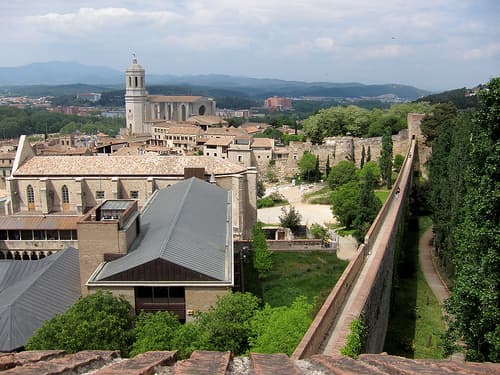 Lugar Murallas de Girona