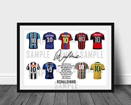 Producto RONALDINHO RONALDO DE ASSIS MOREIRA FLAMENGO BRAZIL AC MILAN BARCELONA PSG PARIS