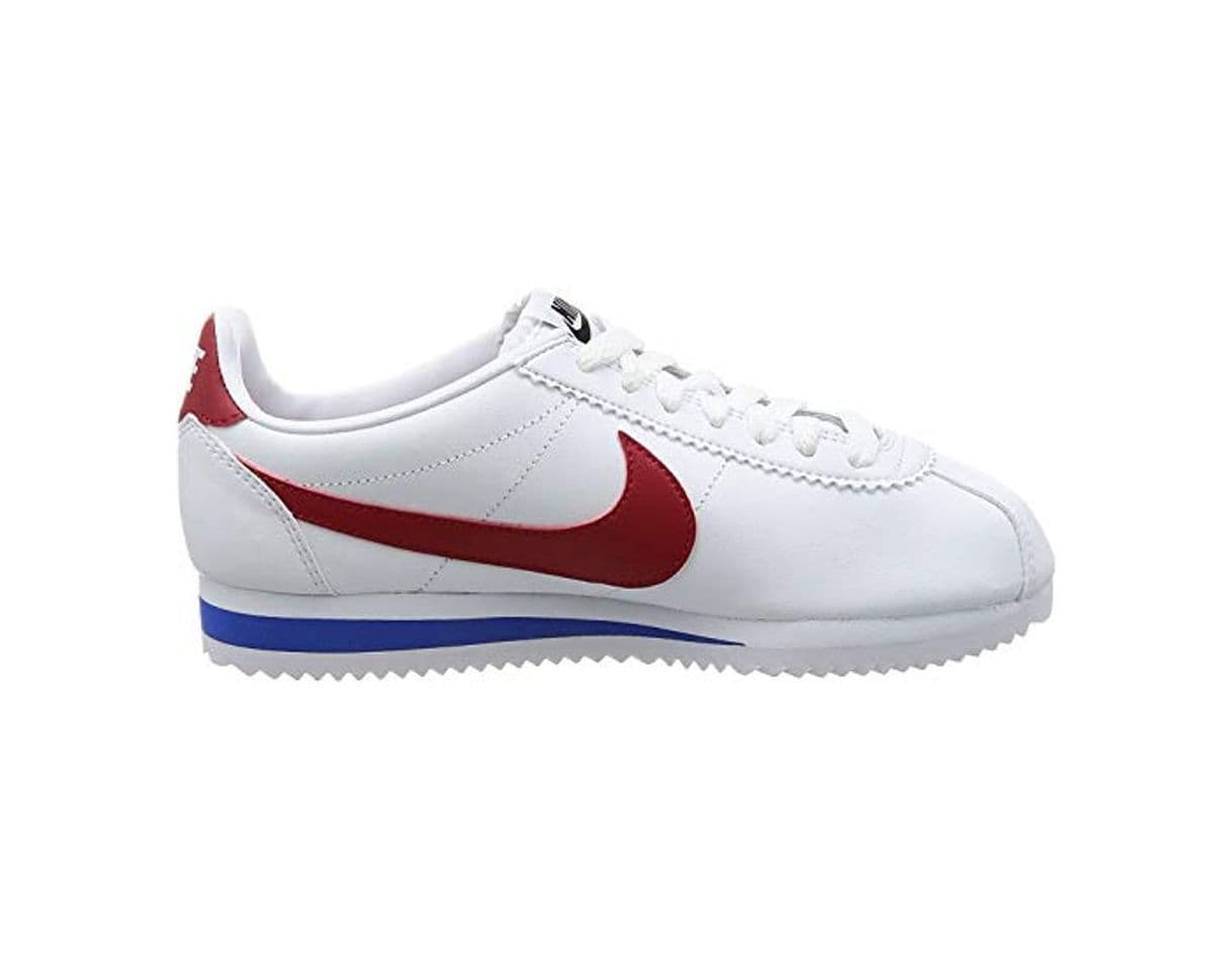 Moda Nike Classic Cortez Leather, Zapatillas para Mujer, Blanco