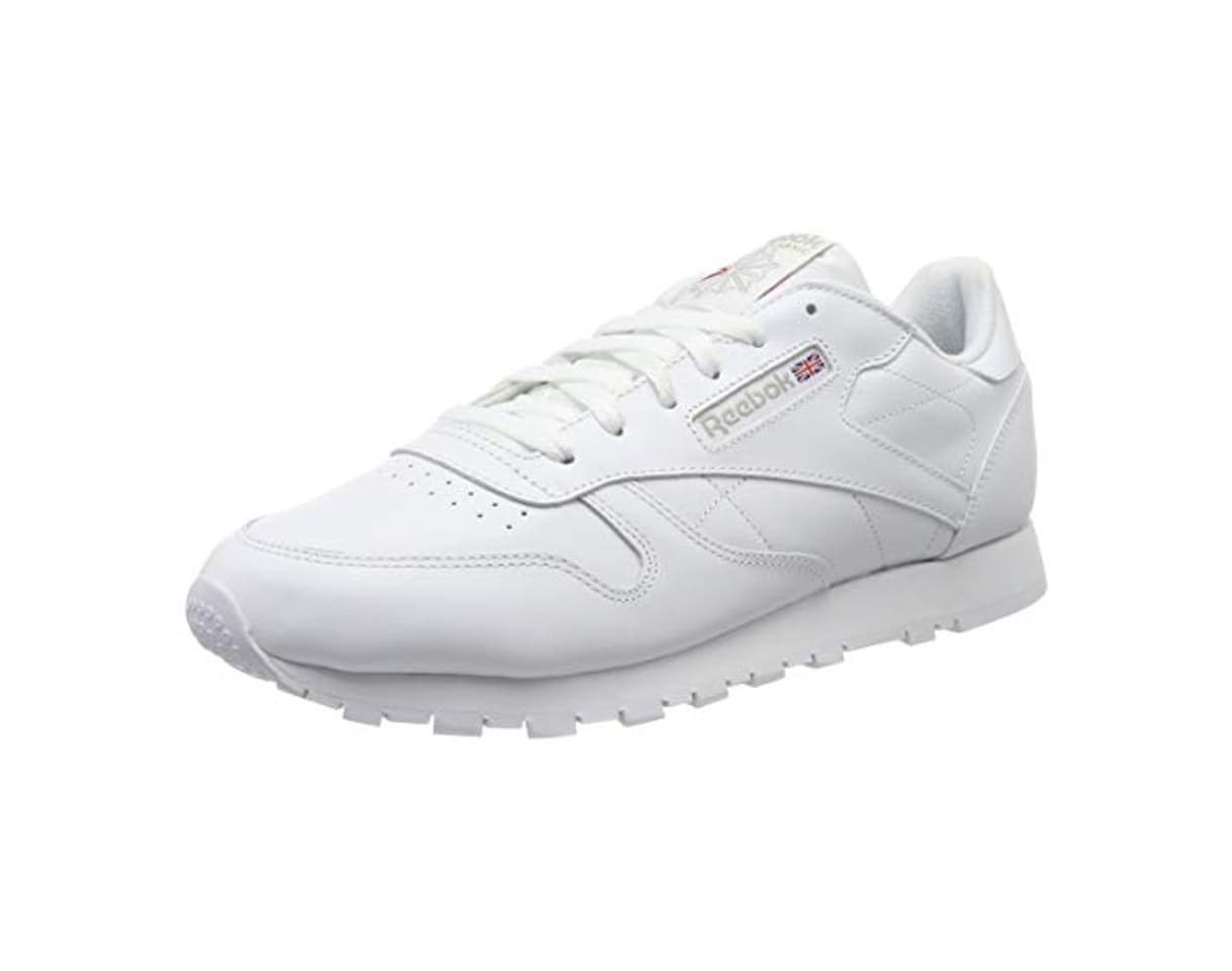 Moda Reebok Classic Leather Zapatillas, Mujer, Blanco, 38.5 EU