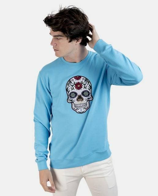 Fashion Sudadera de hombre de calaveras