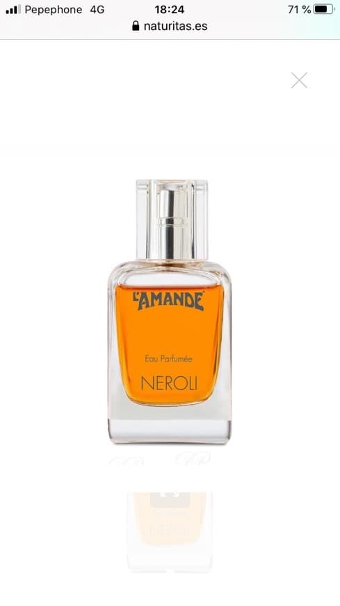 Producto “AMANDE” Neroli Eau Parfumée