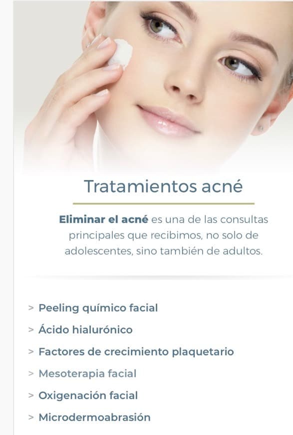 Moda MESOTERAPIA FACIAL 