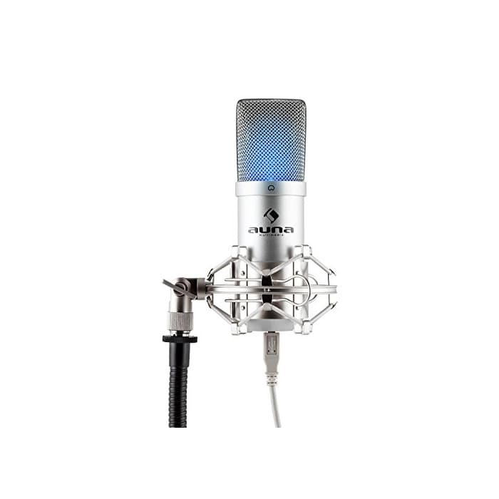 Producto Auna MIC-900S - Micrófono de condensador USB