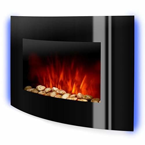 Producto Klarstein Lausanne Black Edition - Chimenea eléctrica