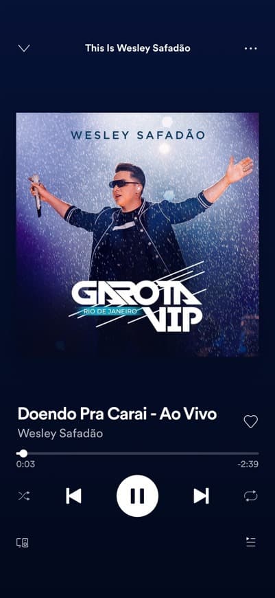 Canción Doendo pra carai- Wesley Safadão