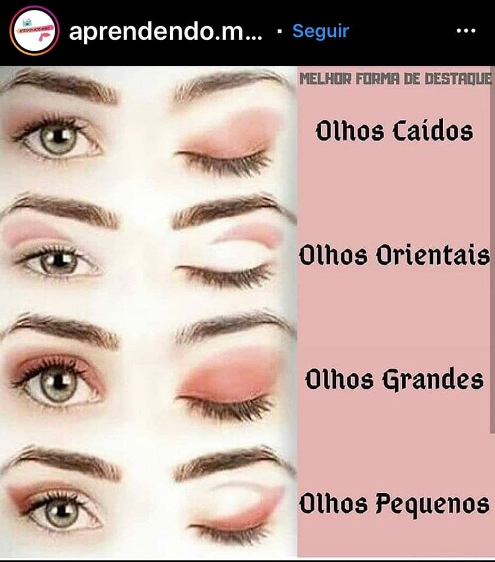 Moda Para os olhos.