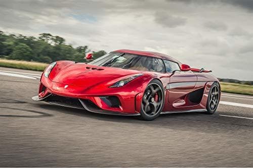 Product Koenigsegg Regera 2 - Cartel de la película de cine - La